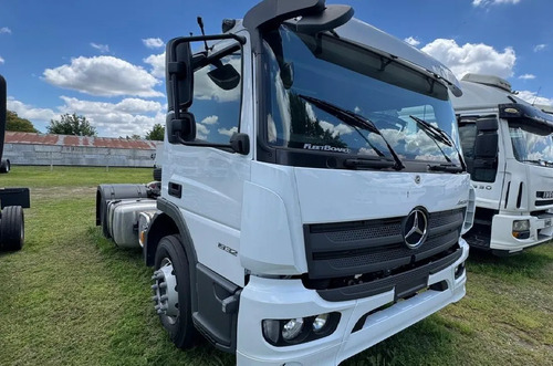 Mercedes-benz Atego 1932 Ls/36 Ce C/ At - 2 Tanques Campana