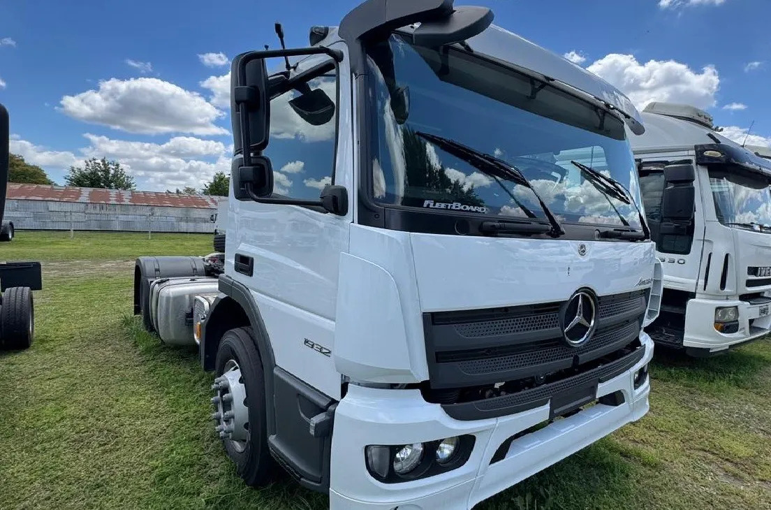 Mercedes-benz Atego 1932 Ls/36 Ce C/ At - 2 Tanques Campana